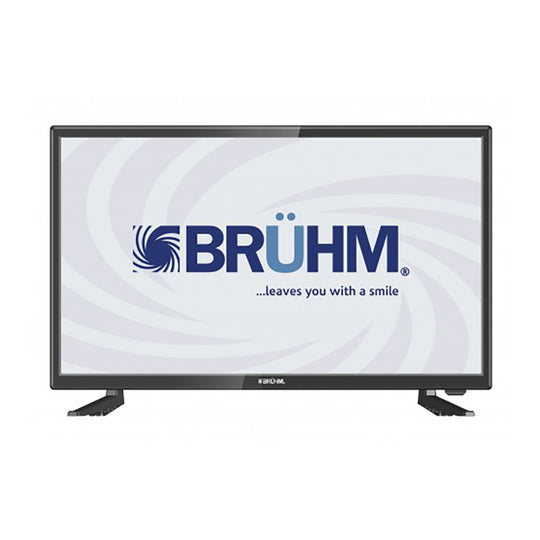 Bruhm 32" HD LED TV with Built-in Satellite Decoder – Full HD (Black)