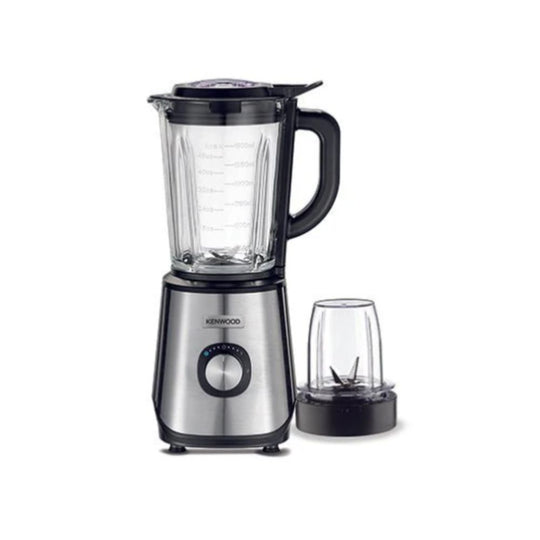 Kenwood MultiPro Blender BLM45.240SS – 1.5L Glass Jug with Mill (1000W Silver)
