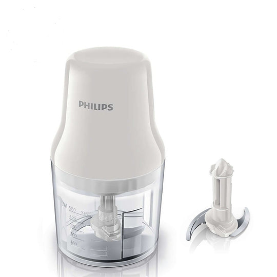 Philips Daily Collection Mini Chopper HR1393/01 – 450W (0.7L White)