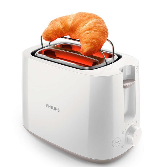 Philips Daily Collection 2-Slice Toaster HD2581 – Black (830W)