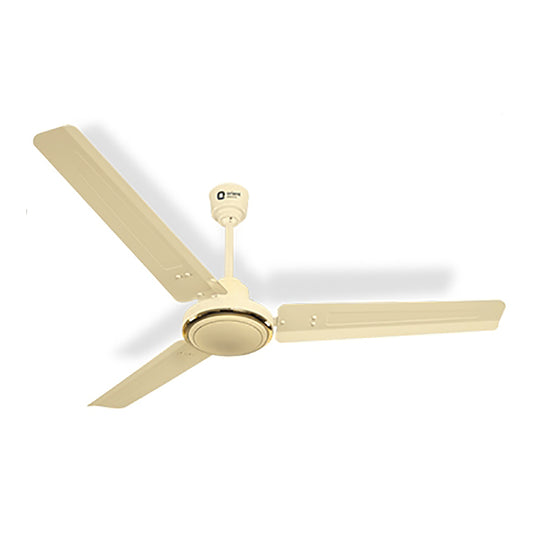 Orient Deluxe Ceiling Fan – 56" 3-Blade (1200mm Sweep Brown)