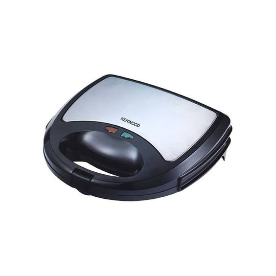 Kenwood 3-in-1 Sandwich Maker SMM01 – Grill, Griddle & Waffle (750W Black)