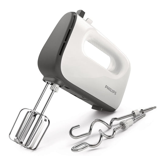 Philips Viva Collection Hand Mixer HR3740 – 450W with Turbo (White)