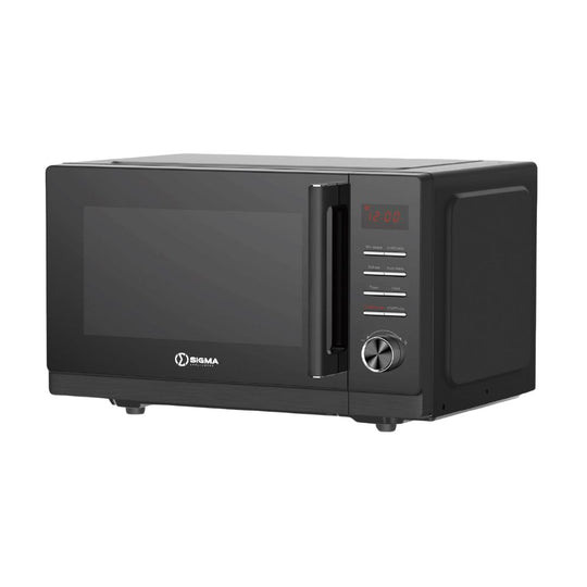 Sigma Microwave Oven & Grill SIG-MW25G-B – 25L Digital (1200W Black)