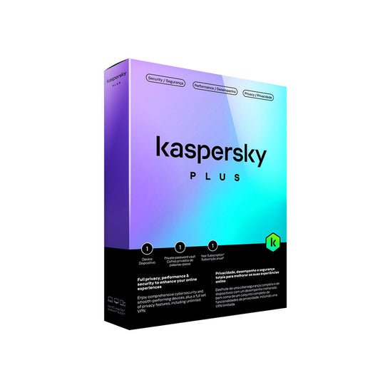 Kaspersky Plus Internet Security 1-User – VPN Password Mgr (Digital)