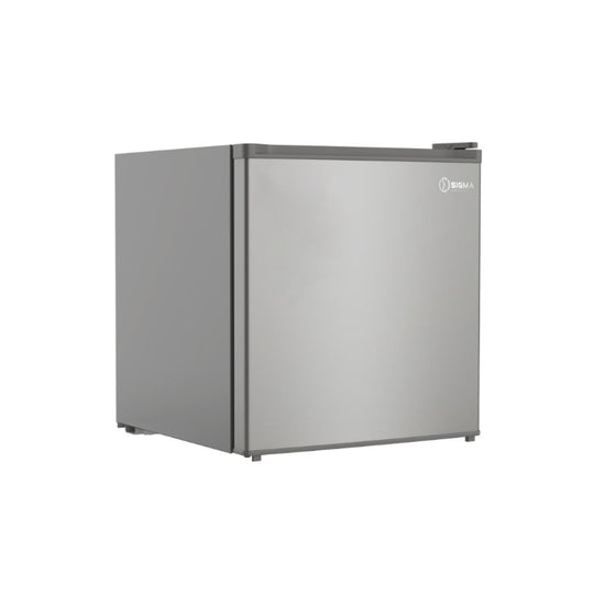 Sigma 50L Bedside Fridge SBF-A50 – Single Door with Freezer (Silver)