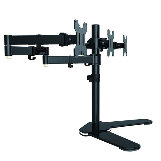 Suptek ML6463 Triple Arm Monitor Stand – 13-27" 10kg Steel (Black)