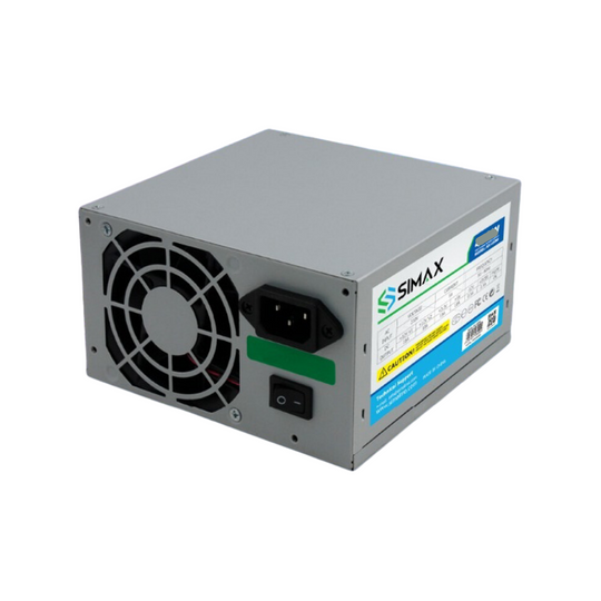 Simax 550W ATX Power Supply – 12cm Fan SATA (Black)