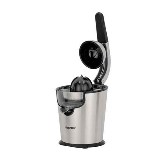 Geepas Citrus Juicer GCJ46018 – 300W Stainless Steel (Metallic Silver)