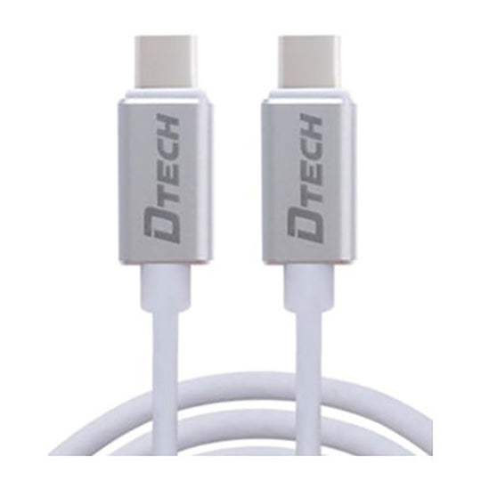 Dtech USB-C to USB-C Cable 1M T0003 – 10Gbps & 4K Video (Black)