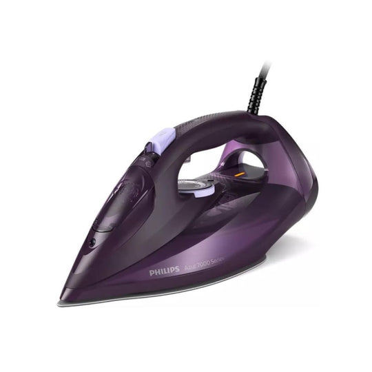 Philips 7000 Series Steam Iron DST7051/36 – 2800W SteamGlide Elite (Dark Purple)