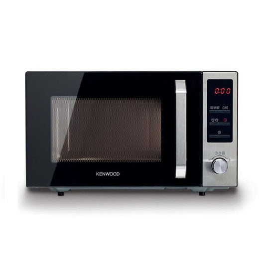 Kenwood Grill Microwave MWM25 – 25L Digital with 8 Menus (1000W Black/Silver)