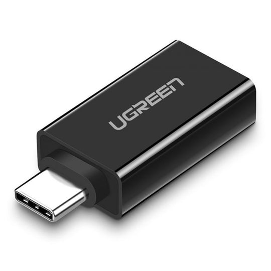 UGREEN USB-C Male to USB-A Female Adapter 20808 – 5Gbps OTG (Black)