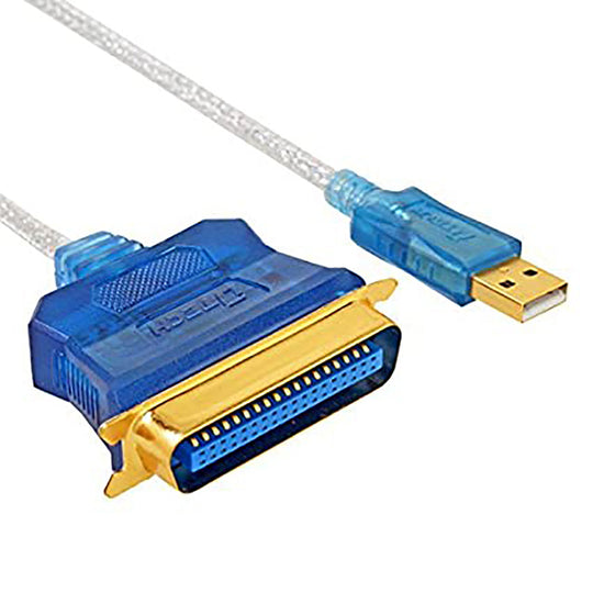 Dtech USB to Parallel Printer Cable 1.8M – IEEE 1284 CN36