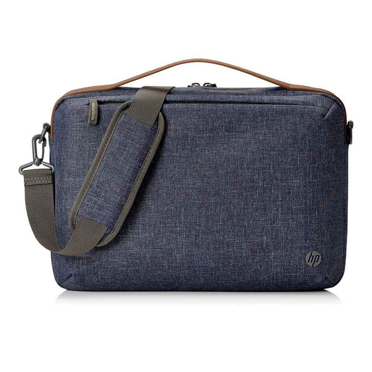 HP Renew 15.6" Topload Bag – Recycled Navy Cross-Strap (Navy)
