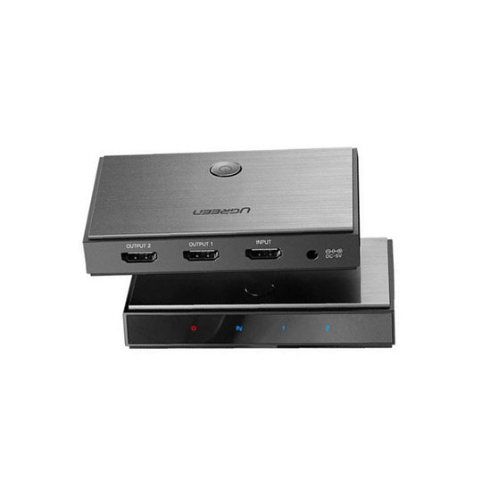 UGREEN 50707 HDMI Splitter 1x2 – 4K@60Hz 18Gbps (Gray)