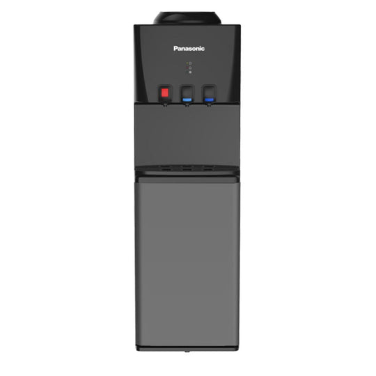 Panasonic Top-Load Water Dispenser with Fridge SDM-WD3320TG – 3-Temp (Black/Gray)