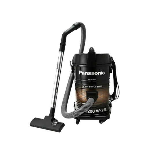 Panasonic Drum Vacuum Cleaner MC-YL635 – 2200W 21L Tank (Red/Blue)