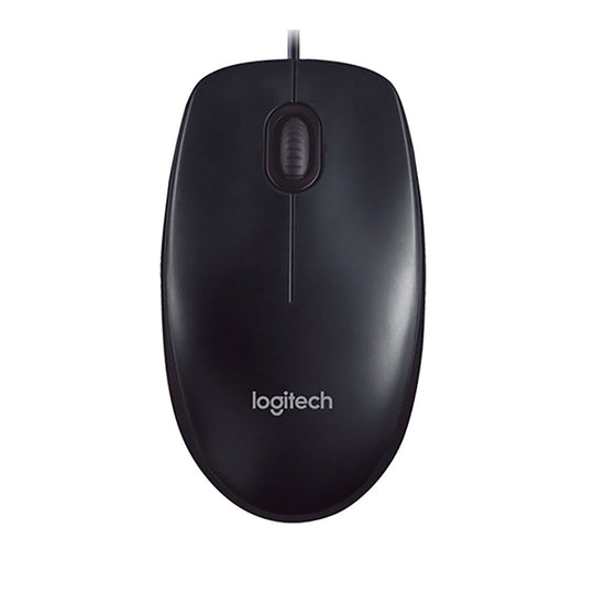 Logitech Wired Optical Mouse M90 – 1000 DPI Ambidextrous (Black)