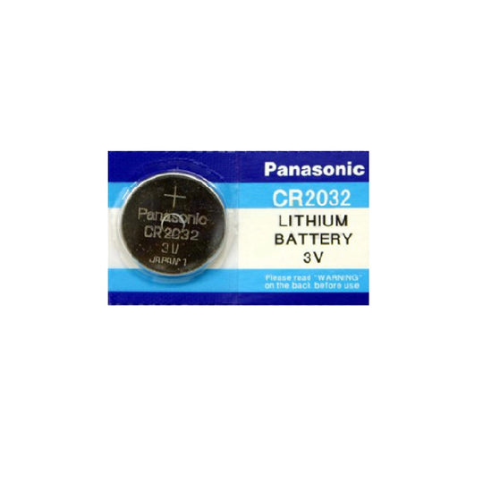 Panasonic CR2032 3V Lithium Coin Cell Battery – Long-Lasting Power for Watches, Remotes & Electronics