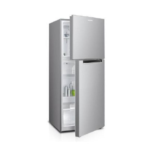 Bruhm 132L Top Mount Refrigerator BFD-145MD – Double Door (Silver)