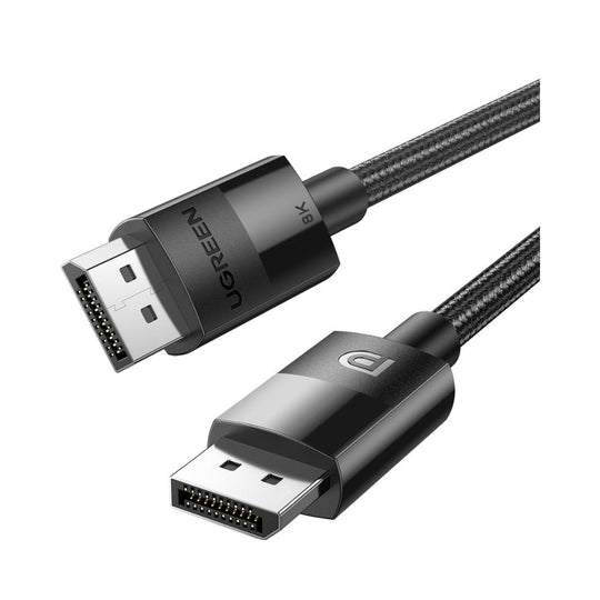 UGREEN DisplayPort 1.4 Cable 1M 80390 – 8K Braided (Black)