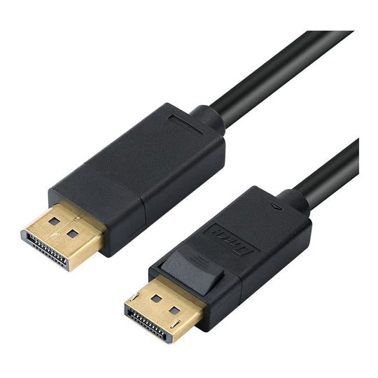 Dtech DisplayPort to DisplayPort Cable 1M DT-CU308 – 4K@60Hz (Black)