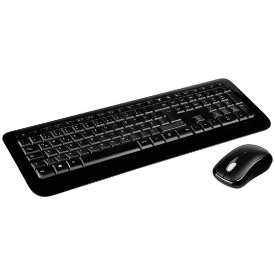 Microsoft 850 Wireless Keyboard + Mouse – AES 15ft (Black)
