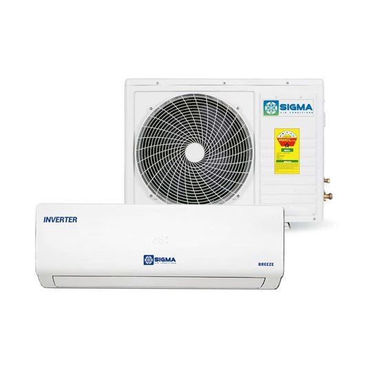 Sigma 1.5HP Inverter Split Air Conditioner BREEZE-HY12SBI – R410A Cooling (White)