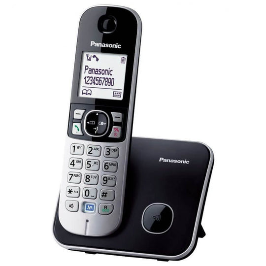 Panasonic KX-TG6811 Digital Cordless Phone with Caller ID and Hands-Free Speaker