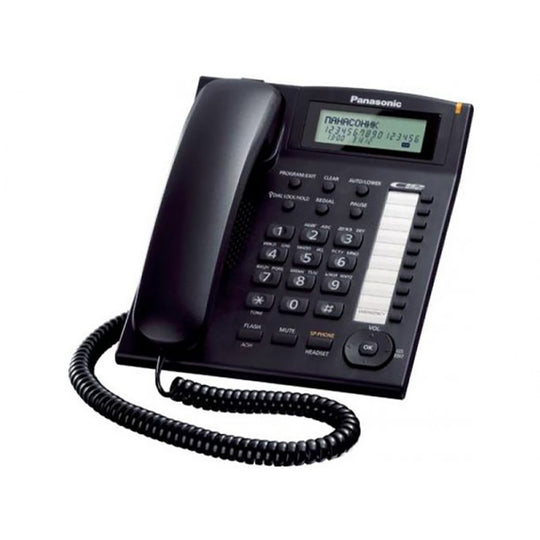 Panasonic KX-TS880MX Corded Telephone with Caller ID and LCD Display