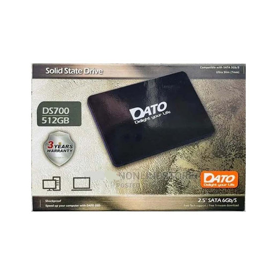 Dato DS700 SATA SSD 512GB – 550/550MB/s 2.5" (Silver)