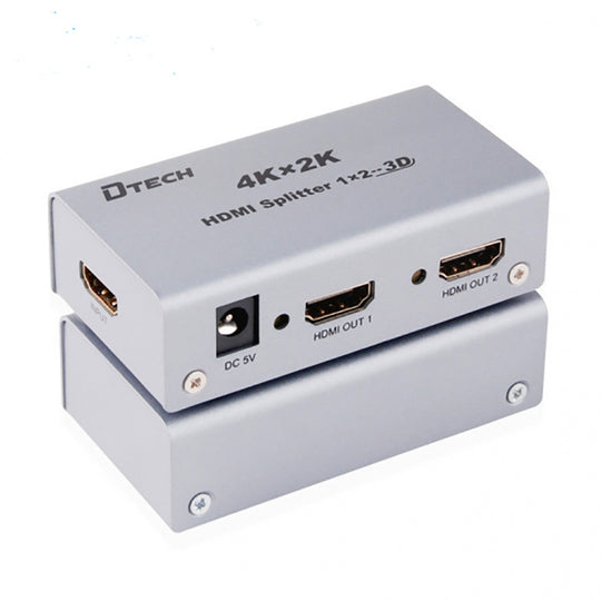 DTECH DT-7142A 4K 2-Port HDMI Splitter