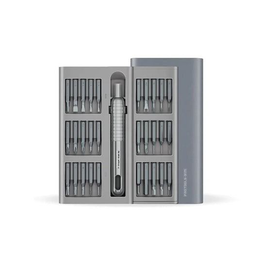 Promate ProTools-31M 31-Piece Precision Screwdriver Set – S2 Steel Magnetic (Black)