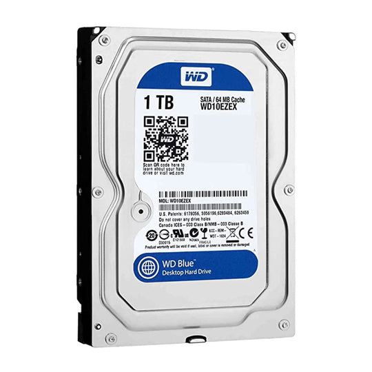 WD Blue 1TB Desktop HDD – 7200RPM IntelliSeek (Blue)