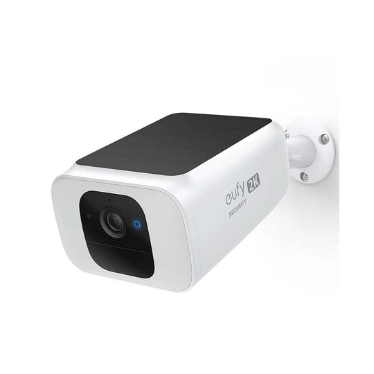 Eufy T81243W1 Spotlight Solar Camera with 2K Resolution and AI Detection