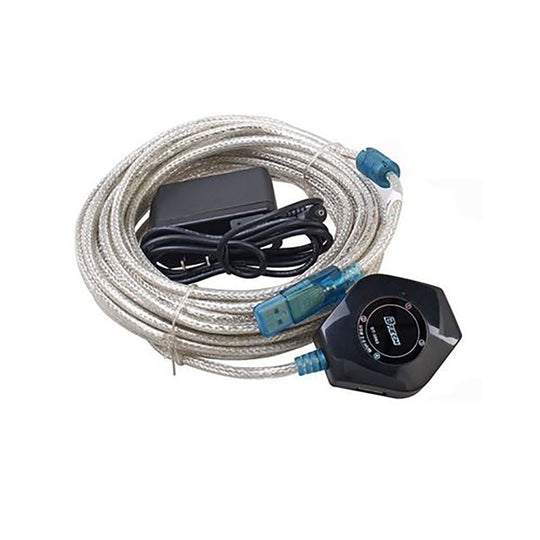 Dtech DT-3083 10m USB Extension Cable with Active Repeater and Type-A Connectors