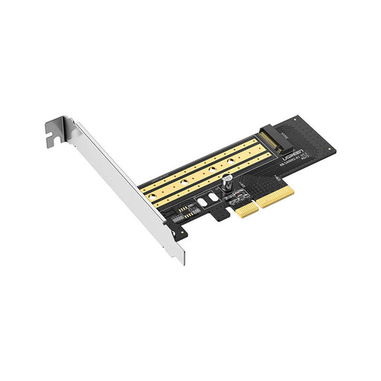 UGREEN 70503 M.2 NVMe to PCIe 3.0 x4 Adapter – M-Key SSD Card (Black)