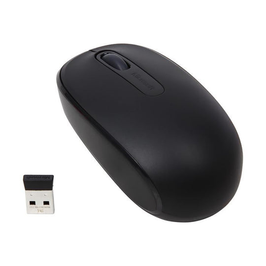 Microsoft Wireless Mobile Mouse 1850 – 1000 DPI Nano Ambidextrous (Black)