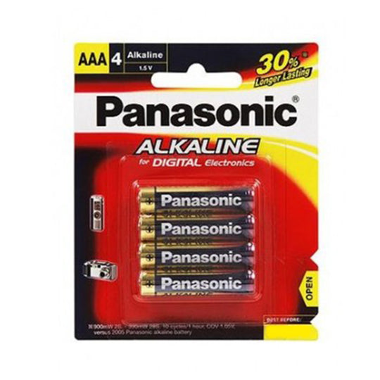 Panasonic LR03T/4B AAA Alkaline Battery – Pack of 4