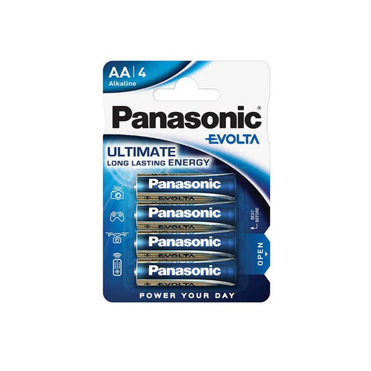 Panasonic Evolta AA Premium Alkaline Battery – Pack of 4