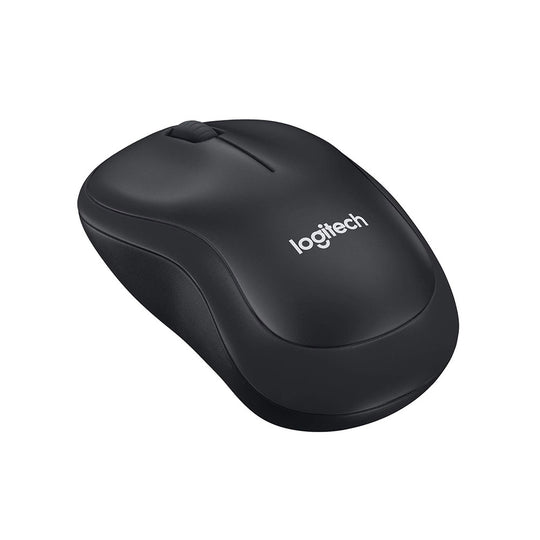 Logitech B220 Silent Wireless Mouse – 90% Noise Reduction 1000 DPI (Black)