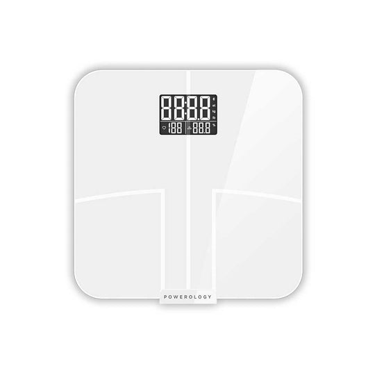 Powerology Smart Body Scale Pro – 13 Health Metrics & Multi-User App