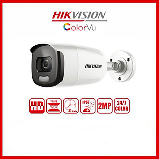 Hikvision DS-2CE12DFT-F Bullet Camera – 1080P Full HD Security