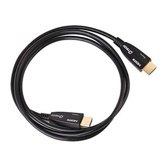 Dtech DT-HF501 2m HDMI 2.0 Fiber Cable – 4K@60Hz HDR High-Speed