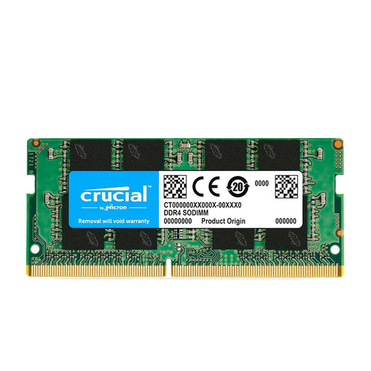 Crucial Laptop RAM DDR4 4GB – 2400MHz CL17 SO-DIMM (Green)