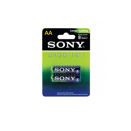 Sony AA Alkaline Batteries – Pack of 2 High-Capacity Power