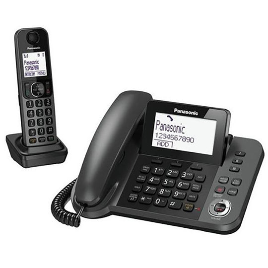 Panasonic KX-TGF320 2-in-1 Cordless Phone – Caller ID & Answering System