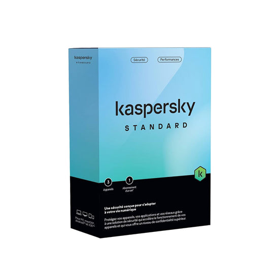 Kaspersky Standard Antivirus 3-User – Firewall + Cleanup (Digital)