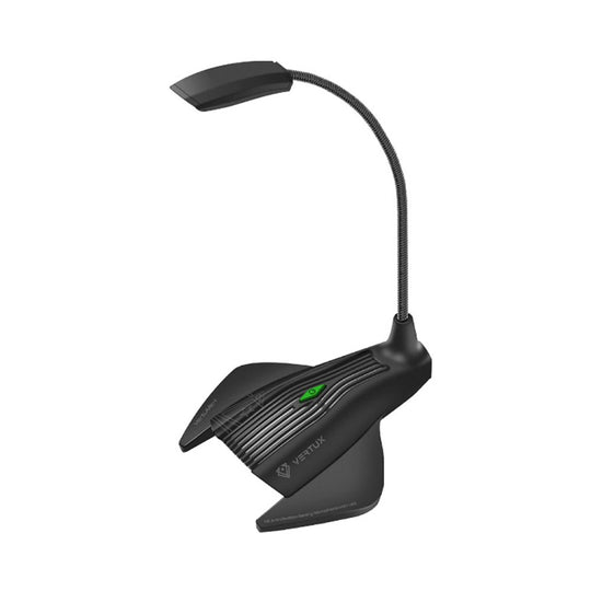 Vertux VertuMic-1 Gaming Microphone – Omni Anti-Vibe LED (Black)